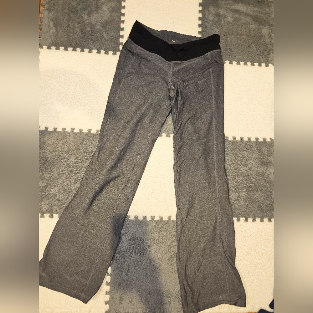 Champion Gray and Black Performance Leggings